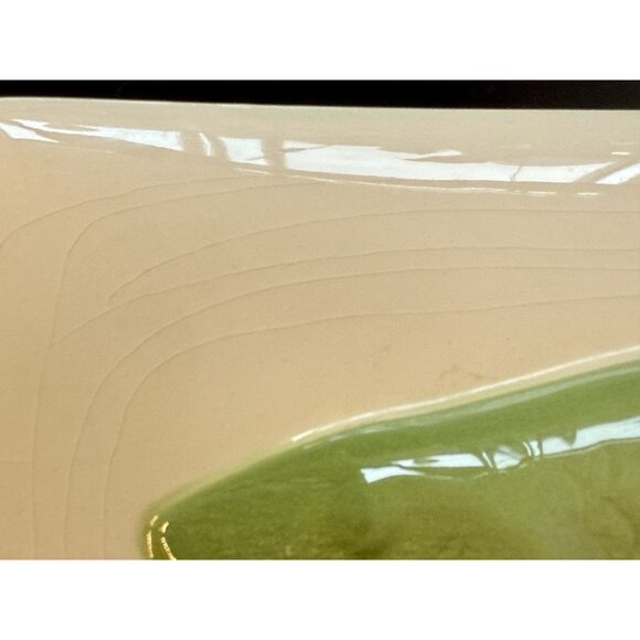 Villeroy & Boch Fish Cooker Canister Rectangle Lidded Container Green Fish - Picture 13 of 16